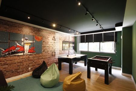 Apartamento à venda com 27m², 1 quarto e sem vaga Apartamento à venda com 27m², 1 quarto e sem vagaSala de Jogos
