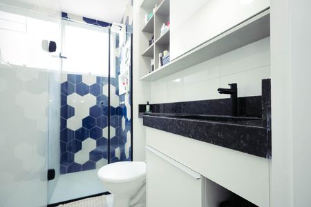 Apartamento para alugar com 45m², 2 quartos e sem vagaBanheiro