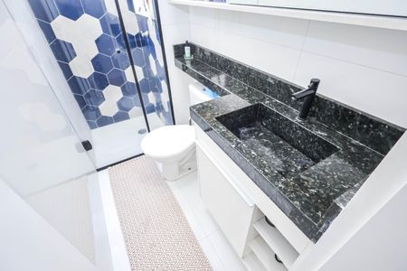 Apartamento para alugar com 45m², 2 quartos e sem vagaBanheiro