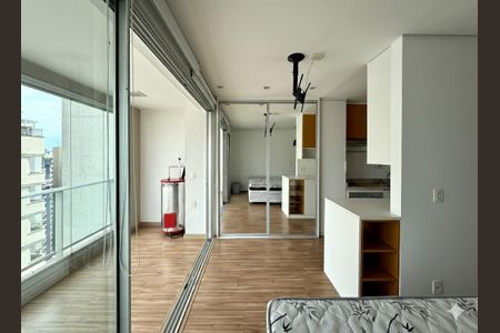 Studio para alugar com 36m², 1 quarto e 1 vagaQuarto