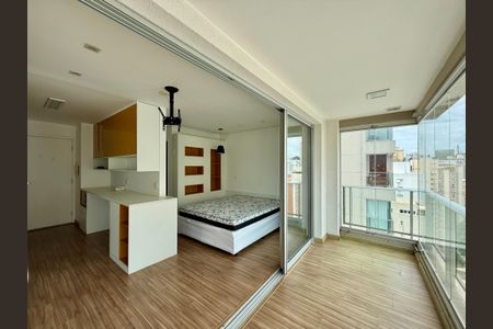 Studio para alugar com 36m², 1 quarto e 1 vagaSacada