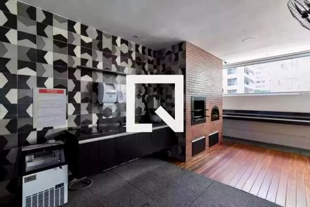 Studio para alugar com 36m², 1 quarto e 1 vagaChurrasqueira 