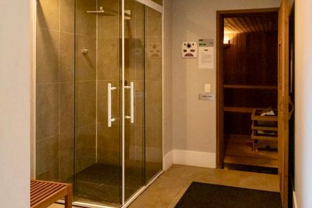 Studio para alugar com 36m², 1 quarto e 1 vagaSauna