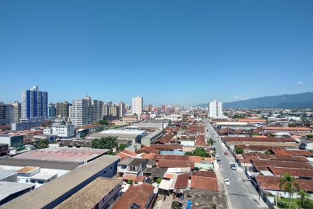 Vista da sala de apartamento para alugar com 1 quarto, 35m² em Vila Tupi, Praia Grande