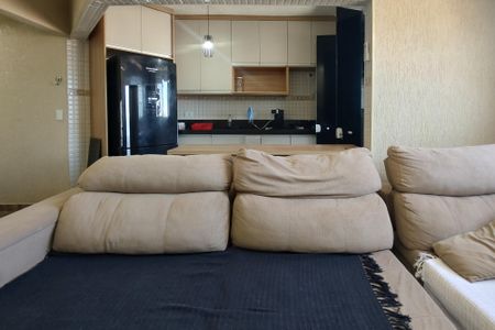 Sala de apartamento para alugar com 1 quarto, 35m² em Vila Tupi, Praia Grande