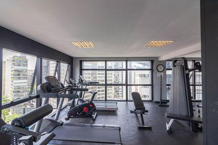 Apartamento à venda com 50m², 1 quarto e 1 vaga Apartamento à venda com 50m², 1 quarto e 1 vagaÁrea comum - Academia