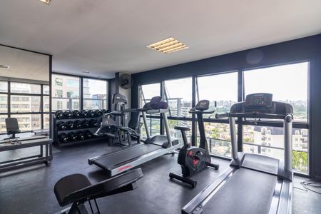 Apartamento à venda com 50m², 1 quarto e 1 vaga Apartamento à venda com 50m², 1 quarto e 1 vagaÁrea comum - Academia