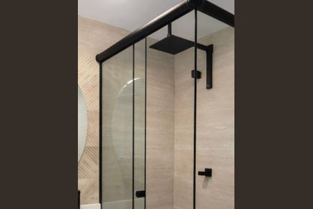 Banheiro de apartamento para alugar com 1 quarto, 27m² em Vila Olímpia, São Paulo