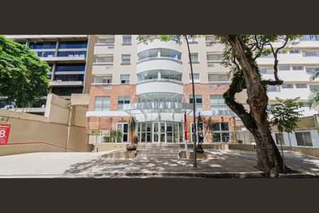 Apartamento para alugar com 30m², 1 quarto e 1 vaga Apartamento para alugar com 30m², 1 quarto e 1 vagaFachada