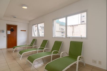 Apartamento para alugar com 30m², 1 quarto e 1 vaga Apartamento para alugar com 30m², 1 quarto e 1 vagaÁrea comum - Área da Sauna