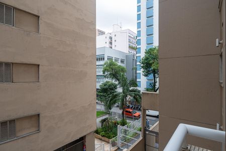 Vista da Varanda da Sala de apartamento para alugar com 1 quarto, 30m² em Bela Vista, São Paulo