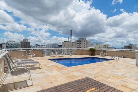Apartamento para alugar com 30m², 1 quarto e 1 vaga Apartamento para alugar com 30m², 1 quarto e 1 vagaÁrea comum - Piscina