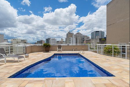Apartamento para alugar com 30m², 1 quarto e 1 vaga Apartamento para alugar com 30m², 1 quarto e 1 vagaÁrea comum - Piscina