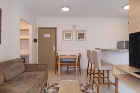 Apartamento para alugar com 30m², 1 quarto e 1 vaga Apartamento para alugar com 30m², 1 quarto e 1 vagaSala