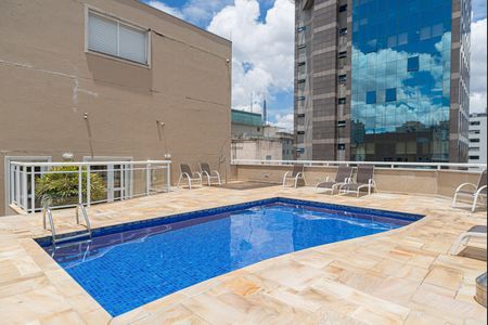 Apartamento para alugar com 30m², 1 quarto e 1 vaga Apartamento para alugar com 30m², 1 quarto e 1 vagaÁrea comum - Piscina