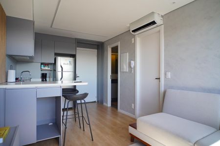 Apartamento à venda com 32m², 1 quarto e 1 vagaSala_Cozinha 