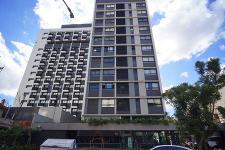 Apartamento à venda com 32m², 1 quarto e 1 vagaFachada 