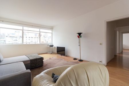 Sala de apartamento à venda com 3 quartos, 122m² em Cerqueira César, São Paulo