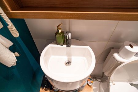 Studio à venda com 18m², 1 quarto e sem vaga Studio à venda com 18m², 1 quarto e sem vagaBanheiro