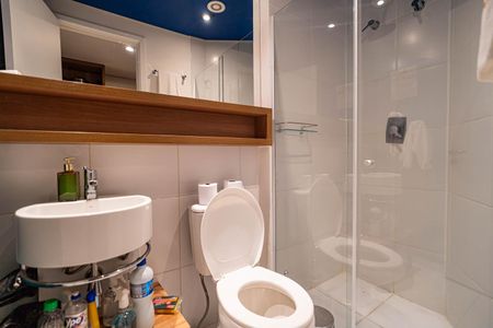 Studio à venda com 18m², 1 quarto e sem vaga Studio à venda com 18m², 1 quarto e sem vagaBanheiro