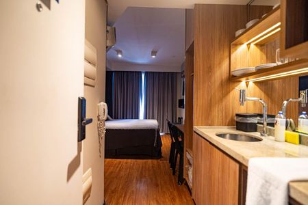 Studio à venda com 18m², 1 quarto e sem vaga Studio à venda com 18m², 1 quarto e sem vagaCozinha