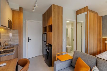 Studio de kitnet/studio para alugar com 1 quarto, 25m² em Vila Olímpia, São Paulo