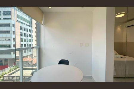 Studio para alugar com 25m², 1 quarto e 1 vagaVaranda