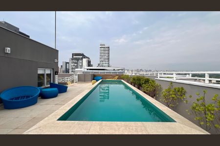 Studio para alugar com 25m², 1 quarto e 1 vagaPiscina