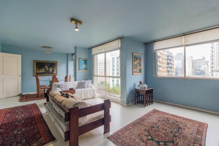 Sala de apartamento à venda com 2 quartos, 113m² em Jardins, São Paulo