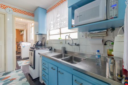 Cozinha de apartamento à venda com 2 quartos, 113m² em Jardins, São Paulo