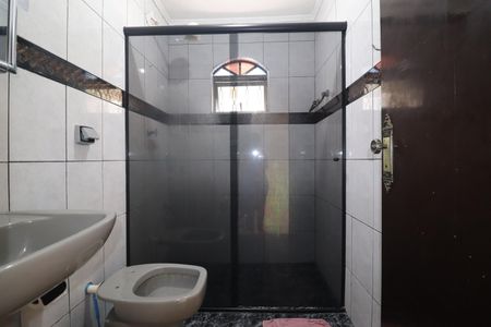 Banheiro de casa para alugar com 1 quarto, 90m² em Jardim Las Vegas, Santo André