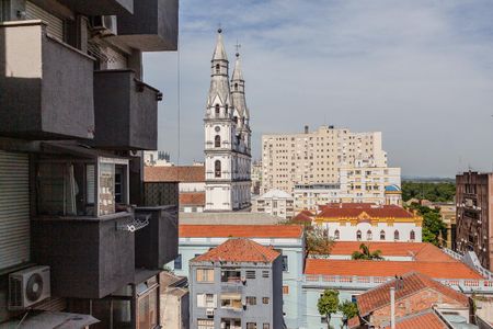 Vista Sala de apartamento à venda com 2 quartos, 87m² em Centro Histórico, Porto Alegre