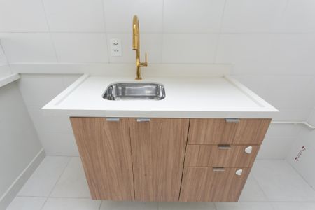 Apartamento para alugar com 32m², 2 quartos e sem vagaCozinha - Pia 