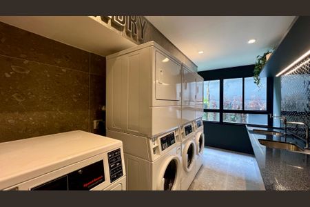 Studio para alugar com 26m², 1 quarto e sem vaga Studio para alugar com 26m², 1 quarto e sem vagaLavanderia
