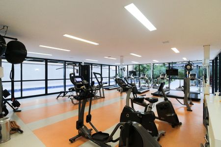 Studio para alugar com 30m², 1 quarto e 1 vaga Studio para alugar com 30m², 1 quarto e 1 vagaAcademia