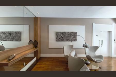 Apartamento para alugar com 148m², 1 quarto e 2 vagasHall social