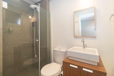 Banheiro de apartamento para alugar com 1 quarto, 41m² em Centro Histórico, Porto Alegre