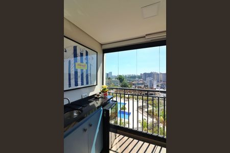 Sala Sacada  de apartamento à venda com 2 quartos, 54m² em Jardim Olavo Bilac, São Bernardo do Campo