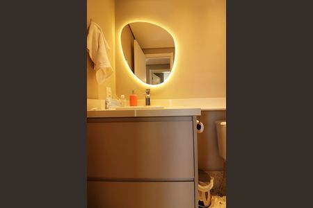 Apartamento à venda com 54m², 2 quartos e 1 vagaBanheiro Social