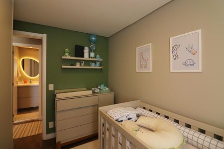 Apartamento à venda com 54m², 2 quartos e 1 vagaQuarto 2