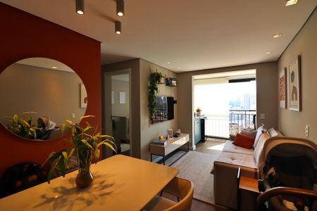 Sala  de apartamento à venda com 2 quartos, 54m² em Jardim Olavo Bilac, São Bernardo do Campo