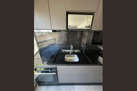 Cozinha de apartamento à venda com 1 quarto, 34m² em Pinheiros, São Paulo