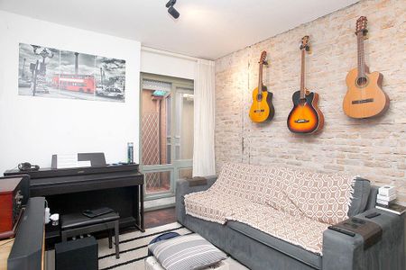 Sala de apartamento à venda com 1 quarto, 49m² em São João, Porto Alegre