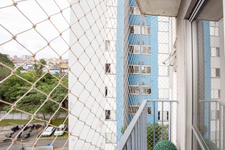 Varanda da Sala de apartamento para alugar com 2 quartos, 50m² em Vila Santa Luzia, Diadema