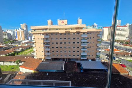 Vista da Varanda da Sala de apartamento para alugar com 1 quarto, 56m² em Aviação, Praia Grande