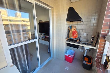 Varanda de apartamento para alugar com 1 quarto, 56m² em Aviação, Praia Grande