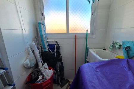 Área de Serviço de apartamento para alugar com 1 quarto, 56m² em Aviação, Praia Grande