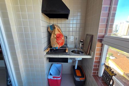 Varanda de apartamento para alugar com 1 quarto, 56m² em Aviação, Praia Grande