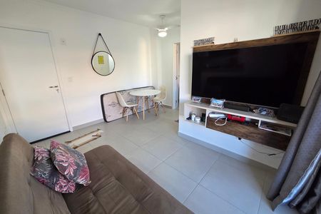 Sala de apartamento para alugar com 1 quarto, 56m² em Aviação, Praia Grande