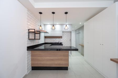 Cozinha de kitnet/studio à venda com 1 quarto, 28m² em Planalto Paulista, São Paulo